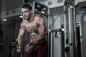 photo of man working out