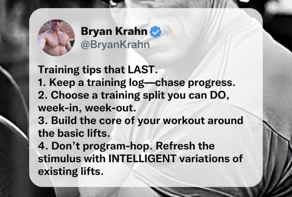 Training tips that make a big difference